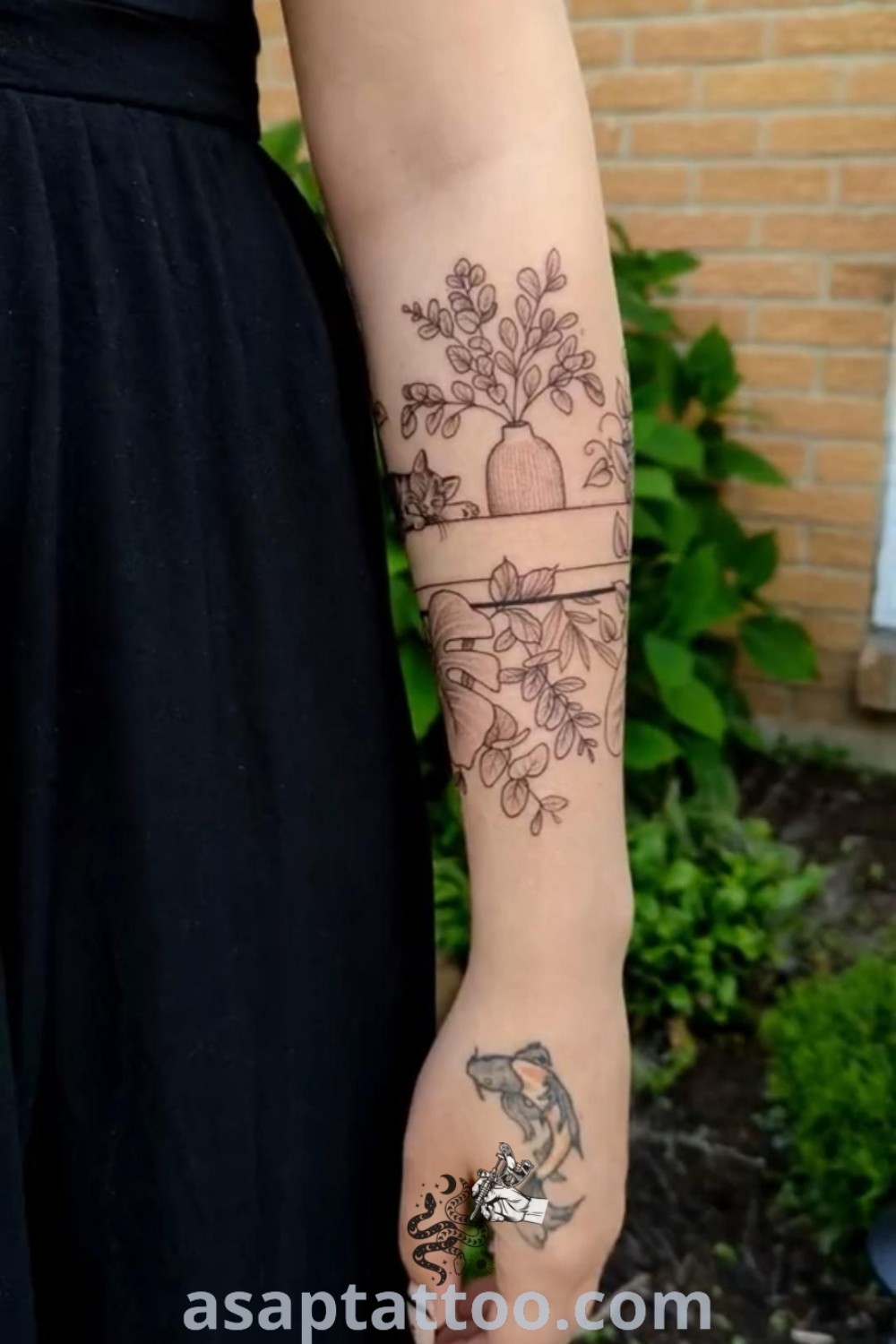 Elegant tattoos showcasing flowers, leaves, and nature-inspired designs, perfect for women. Beautiful ideas like the Garden of Flowers Tattoo and Nature Lover Tattoo Ideas can inspire your next ink. Discover more at asaptattoo.com.