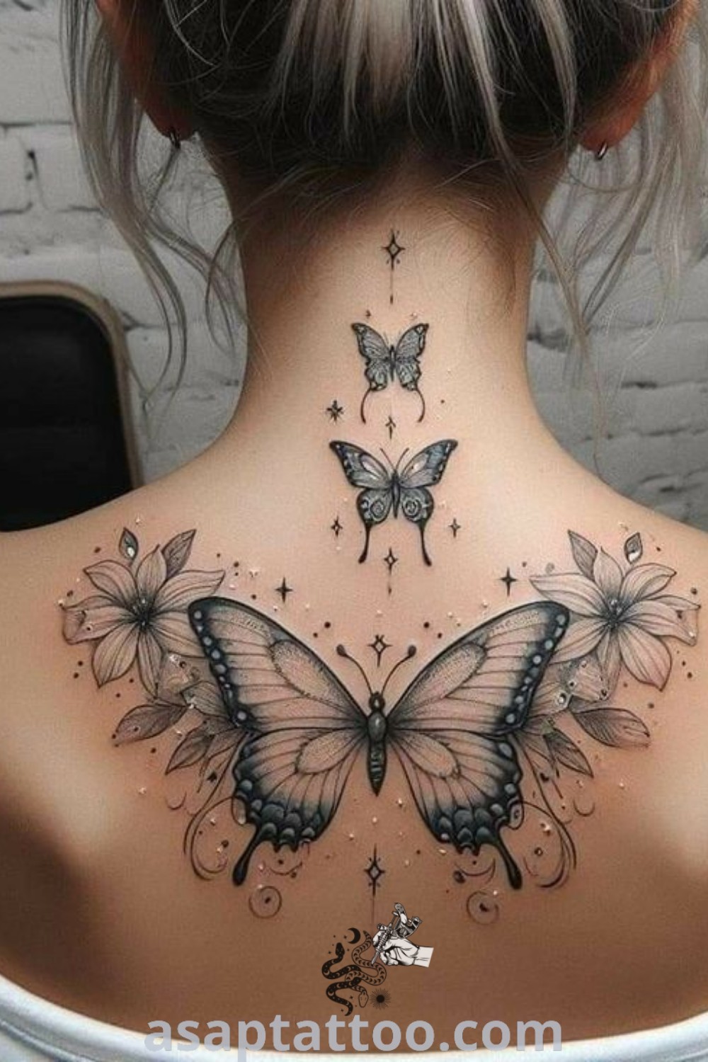 Back of a woman